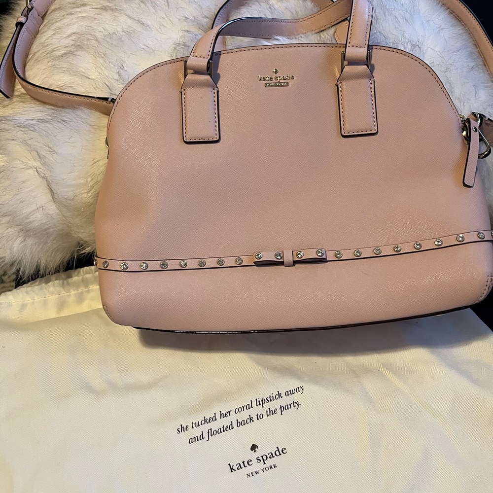 Kate Spade Pink Leather Handbag